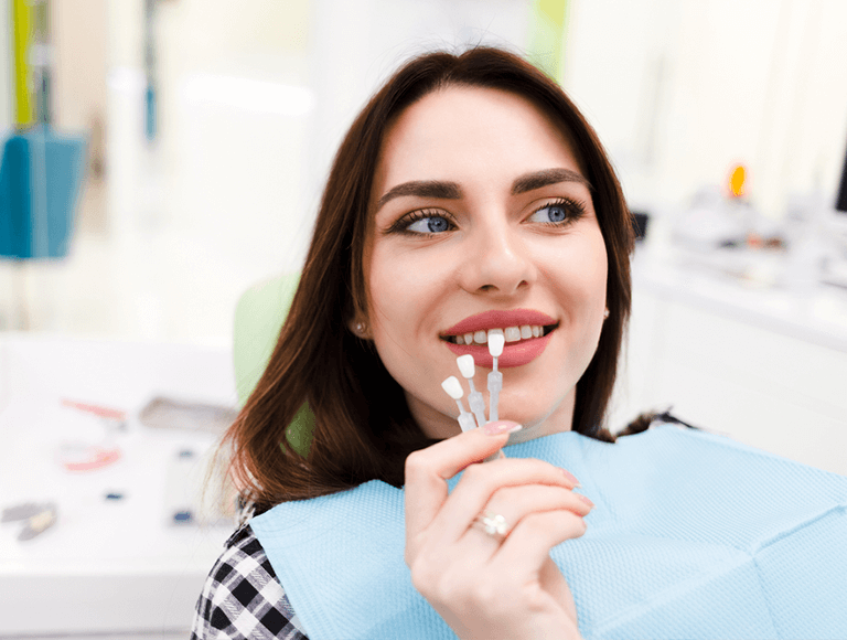 Natural-Looking Porcelain Veneers Resembling Real Teeth in Portland